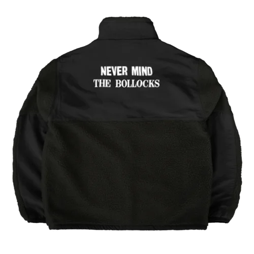 NEVERMIND THE BOLLOCKS Boa Fleece Jacket