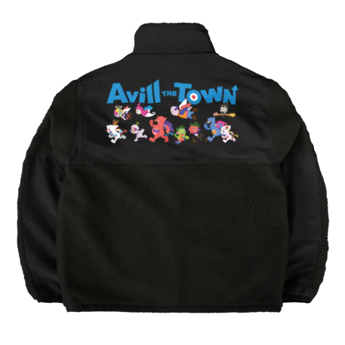 Run Avill the Town Boa Fleece Jacket