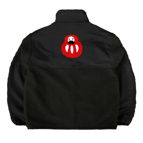 だるマン　ボアフリースジャケット Boa Fleece Jacket