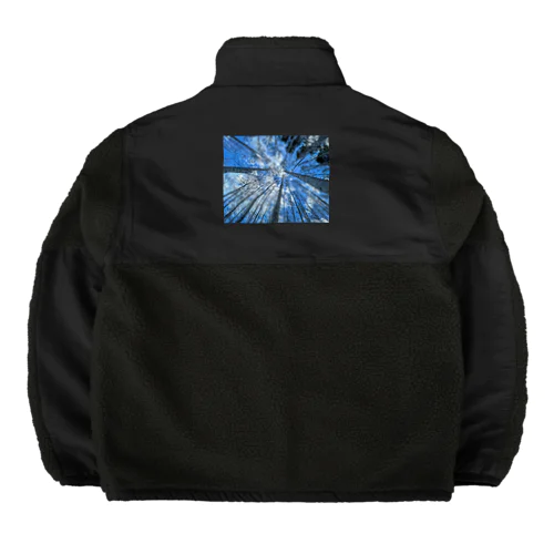 その宇宙の先へ Boa Fleece Jacket