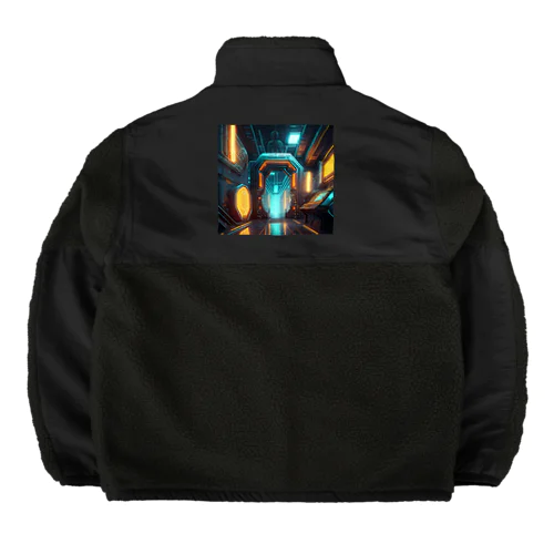 サイバーパンク Boa Fleece Jacket