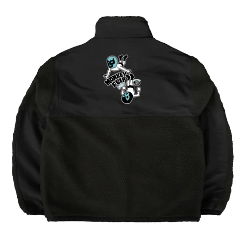 (バックプリント)MONKEY FLIP Boa Fleece Jacket