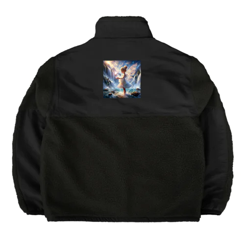 水の妖精 Boa Fleece Jacket