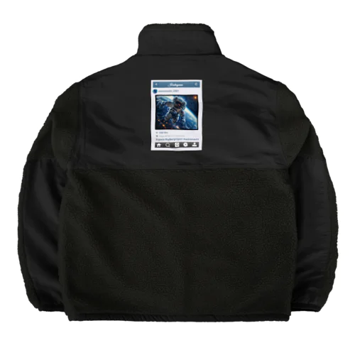 Astronauts on SNS Boa Fleece Jacket