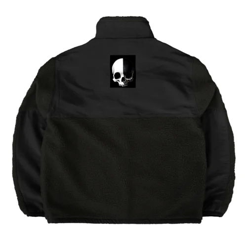 モノトーンドクロ Boa Fleece Jacket