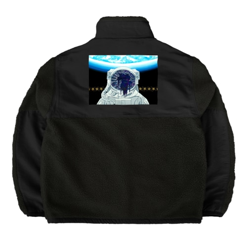 孤独なランデブー Boa Fleece Jacket