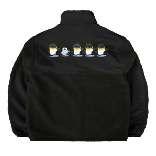 あんよがじょーずペンギンず Boa Fleece Jacket