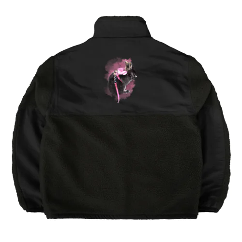 クシクシするタオくん Boa Fleece Jacket