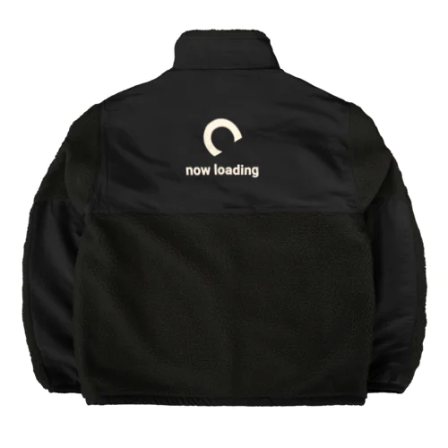 ナウローディング now loading しばらくお待ち下さい Boa Fleece Jacket