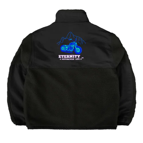 ETERNITY MOTORCYCLE LIFE  Boa Fleece Jacket