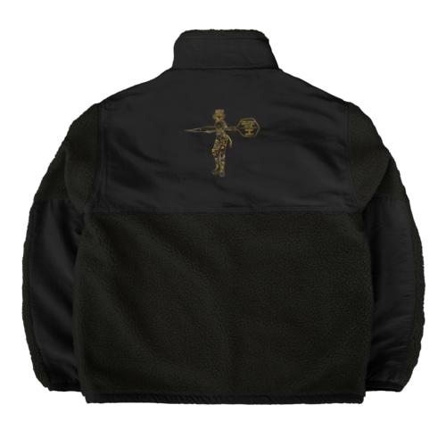 あにまるだーつ　寅ガールver. Boa Fleece Jacket