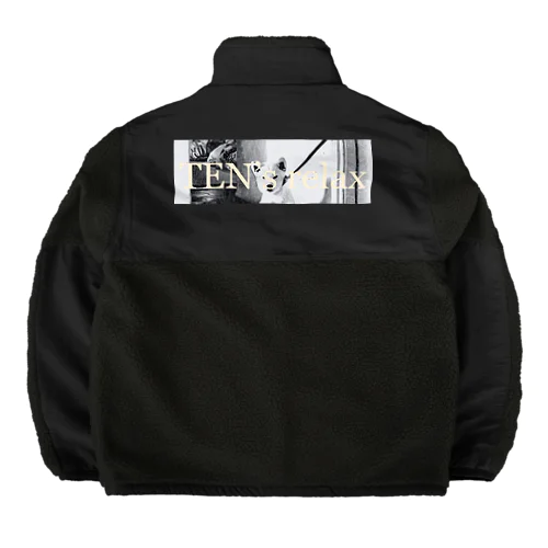TEN’s relax 1 “Logo series” ボアフリースジャケット