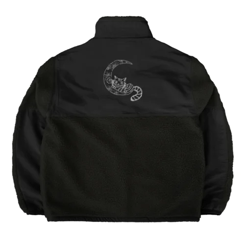 チェシャ猫さん Boa Fleece Jacket