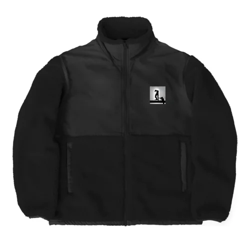 カンチョウ Boa Fleece Jacket