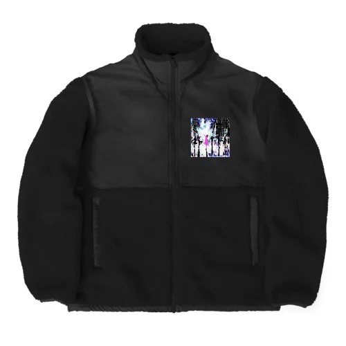 new york dancer Boa Fleece Jacket