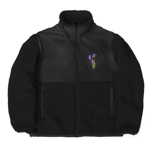 カキツバタ Boa Fleece Jacket