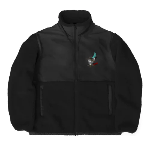 片目のゾロ Boa Fleece Jacket