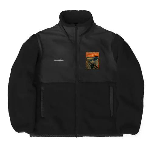 The Scream Boa Fleece Jacket