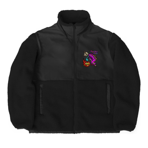 フェザースティック【Feather stick】 Boa Fleece Jacket