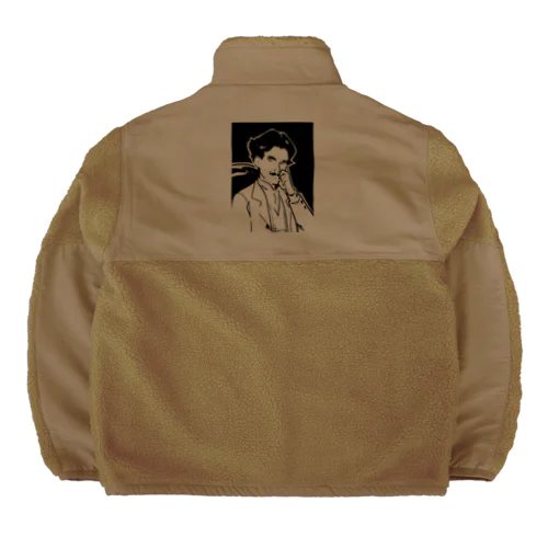 ニコラ・テスラ（Nikola Tesla） Boa Fleece Jacket