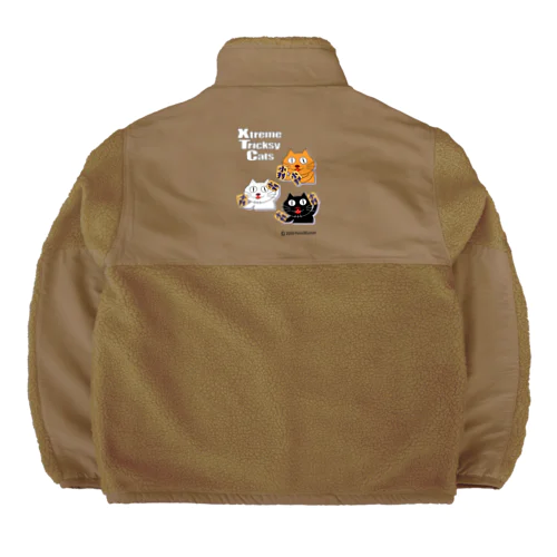 ネコ兄弟 tXTC_54 Boa Fleece Jacket