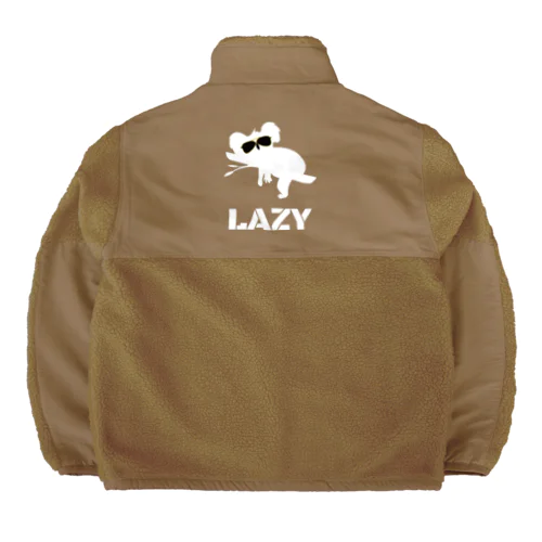 LAZY Boa Fleece Jacket