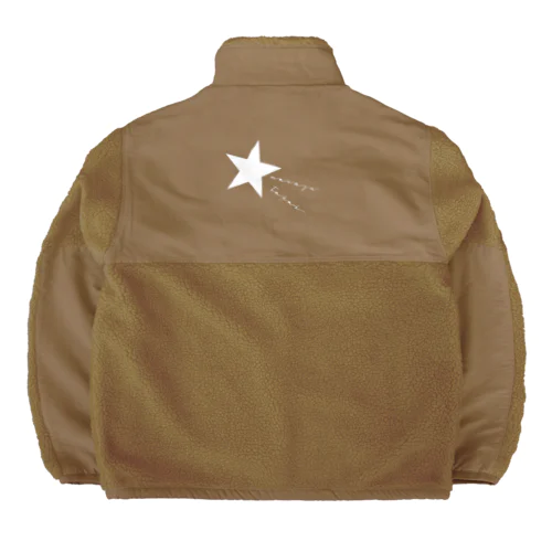 shooting star Boa Fleece Jacket