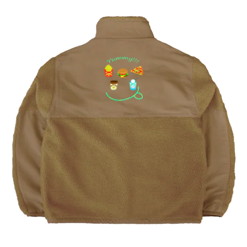 YUMMY!!! Boa Fleece Jacket