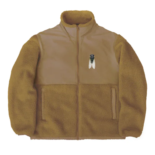 クマゼミ Boa Fleece Jacket