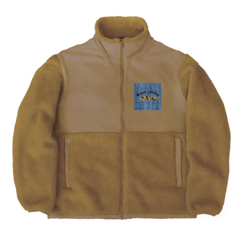 エンドリケリーのドリー（デニムプリント）R Boa Fleece Jacket