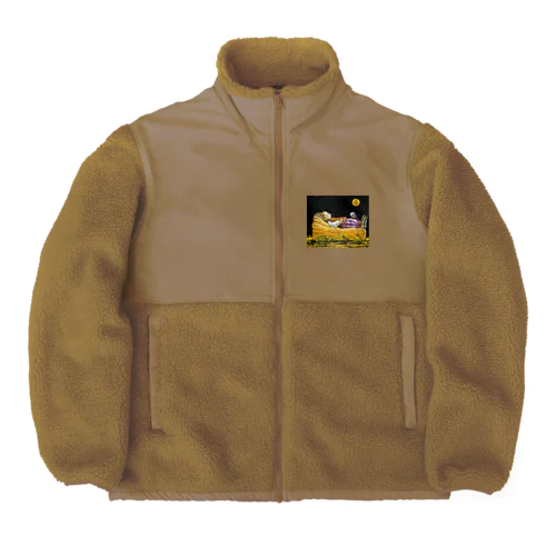 星降る夜　b Boa Fleece Jacket