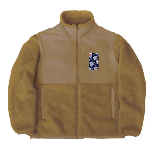 𝕿𝖍𝖊 𝕱𝖑𝖔𝖜𝖊𝖗 𝕻𝖔𝖊𝖙𝖗𝖞 𝕮𝖚𝖕 Boa Fleece Jacket