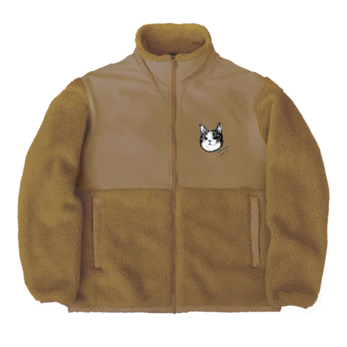 エキセントリックキジシロ猫T Boa Fleece Jacket