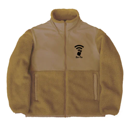 Zu-Tu(頭痛)受信中 Boa Fleece Jacket