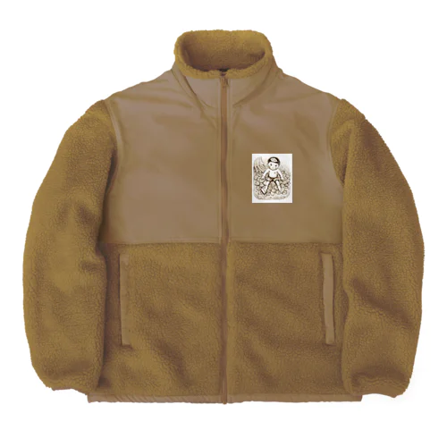 My whereabouts（僕の秘密の場所） Boa Fleece Jacket