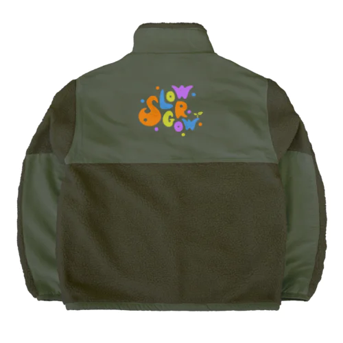 Slow Grow Boa Fleece Jacket