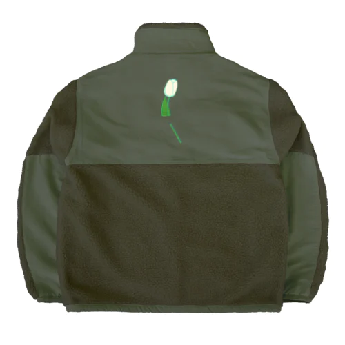 えびら　チューリップ（濃色向け） Boa Fleece Jacket