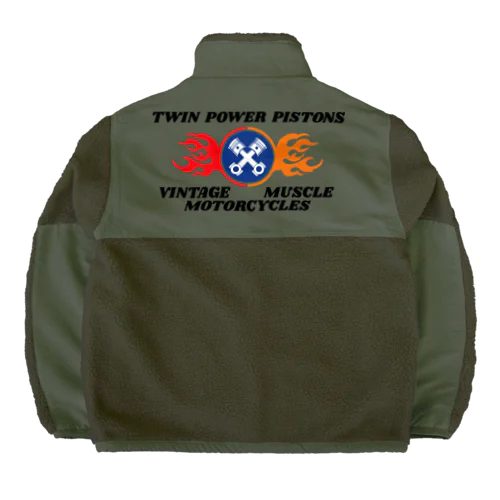 TWIN POWER PISTON Boa Fleece Jacket