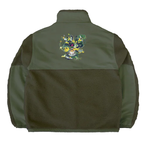 Grow your Imagination Boa Fleece Jacket