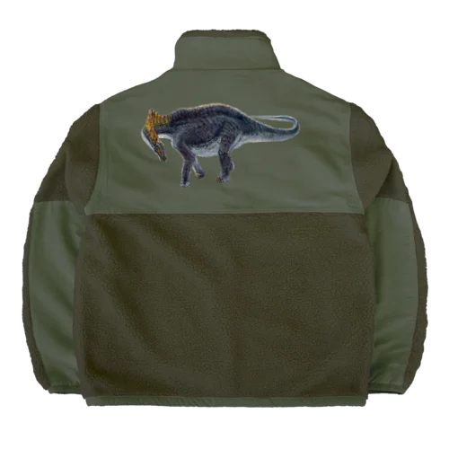 Amargasaurus（彩色） Boa Fleece Jacket