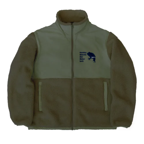 ノーム　ディープシーブルー Boa Fleece Jacket