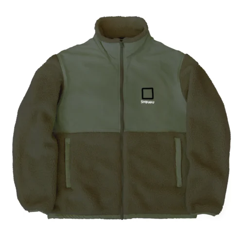 四角 SHIKAKU Boa Fleece Jacket