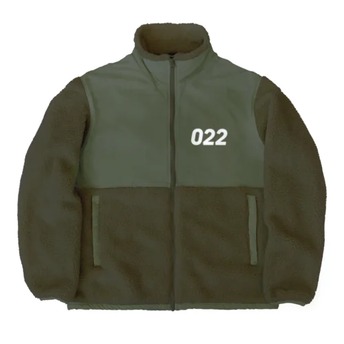 市外局番は022！（オーダブルツー） Boa Fleece Jacket