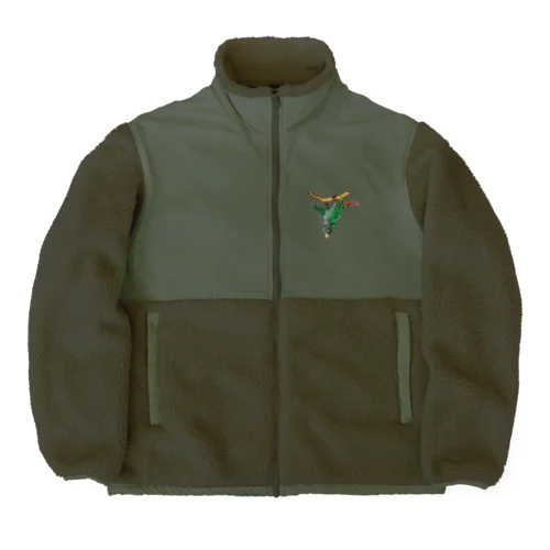 Urokoinko（ウロコインコ） Boa Fleece Jacket