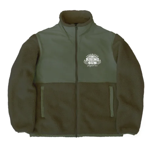 雲TRS シロ Boa Fleece Jacket