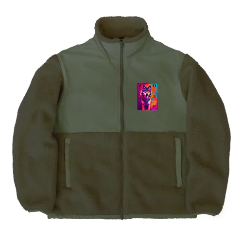 WOLF  Boa Fleece Jacket