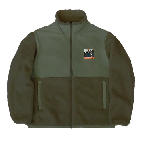 左手はそえるだけ Boa Fleece Jacket