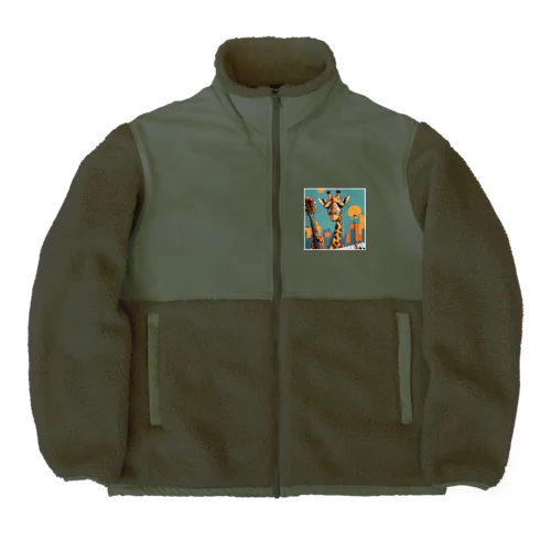 ジャズジラフ Boa Fleece Jacket