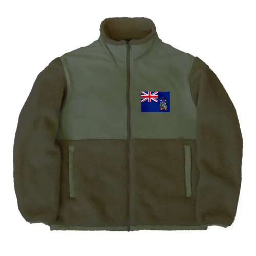 サウスジョージア・サウスサンドウィッチ諸島の旗 Boa Fleece Jacket