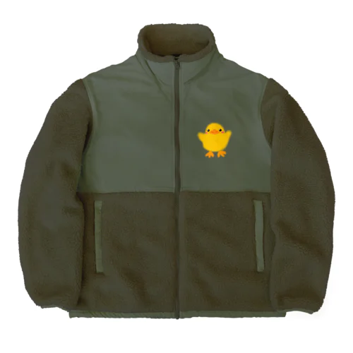 ほわピヨちゃん① Boa Fleece Jacket